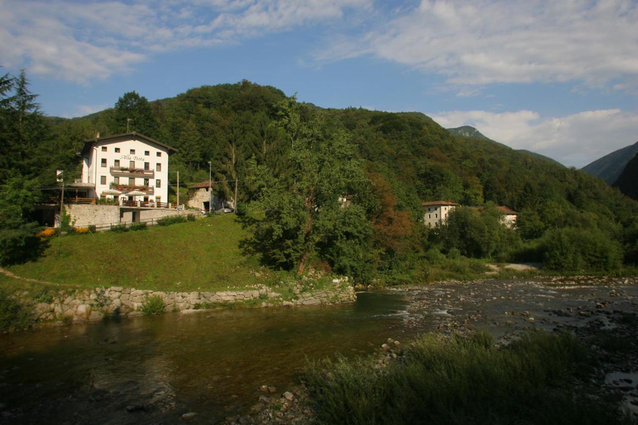 Albergo Alla Trota Pulfero Zewnętrze zdjęcie
